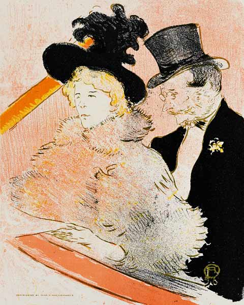Au Concert à Henri de Toulouse-Lautrec