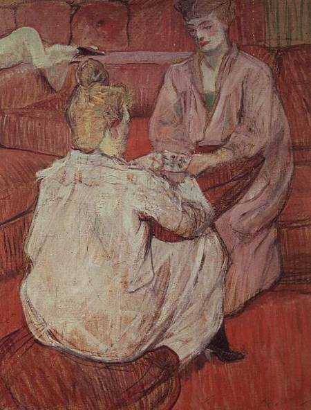 The Card Players à Henri de Toulouse-Lautrec