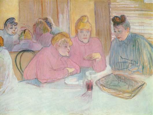 Ces Dames à Henri de Toulouse-Lautrec