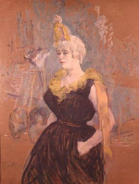 The Clowness Cha-U-Kao à Henri de Toulouse-Lautrec