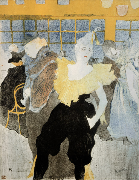 Clownesse Cha-u-kao à Henri de Toulouse-Lautrec