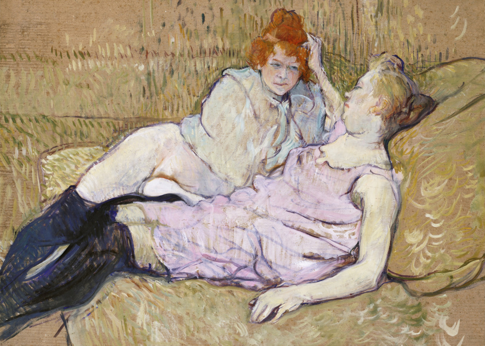 The Sofa (ca.1894–1896 à Henri de Toulouse-Lautrec