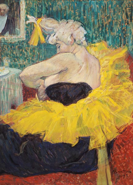 Le clown féminin à Henri de Toulouse-Lautrec