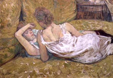 Two friends (pastel) à Henri de Toulouse-Lautrec