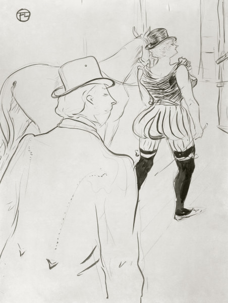 Behind the Scenes à Henri de Toulouse-Lautrec