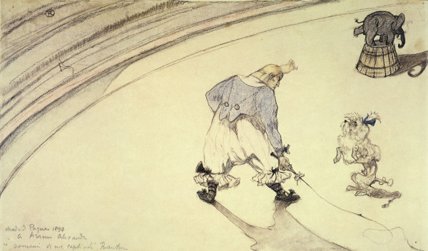 In the Circus: Footit à Henri de Toulouse-Lautrec