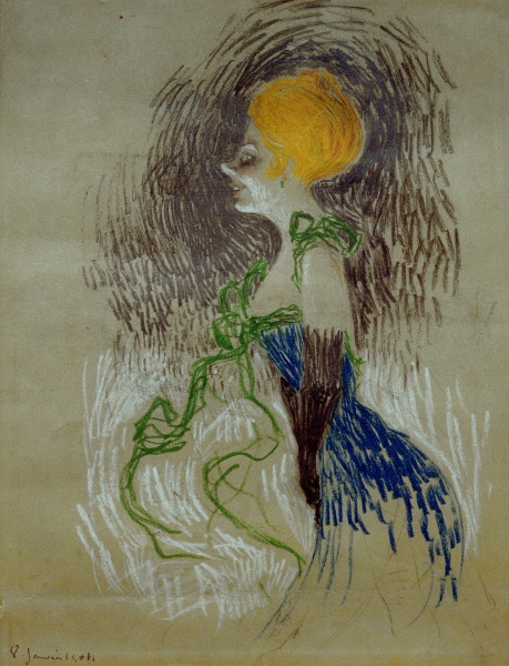 Young Woman... à Henri de Toulouse-Lautrec