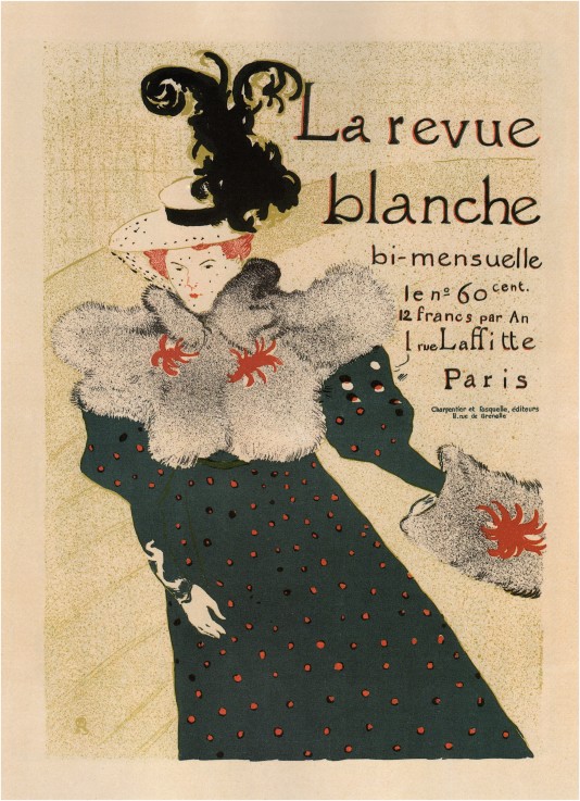 La Revue Blanche (Poster) à Henri de Toulouse-Lautrec