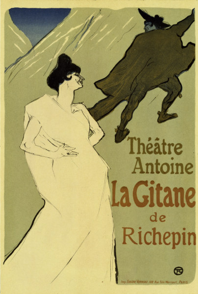 La Gitane à Henri de Toulouse-Lautrec