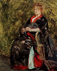Lily Grenier en kimono à Henri de Toulouse-Lautrec