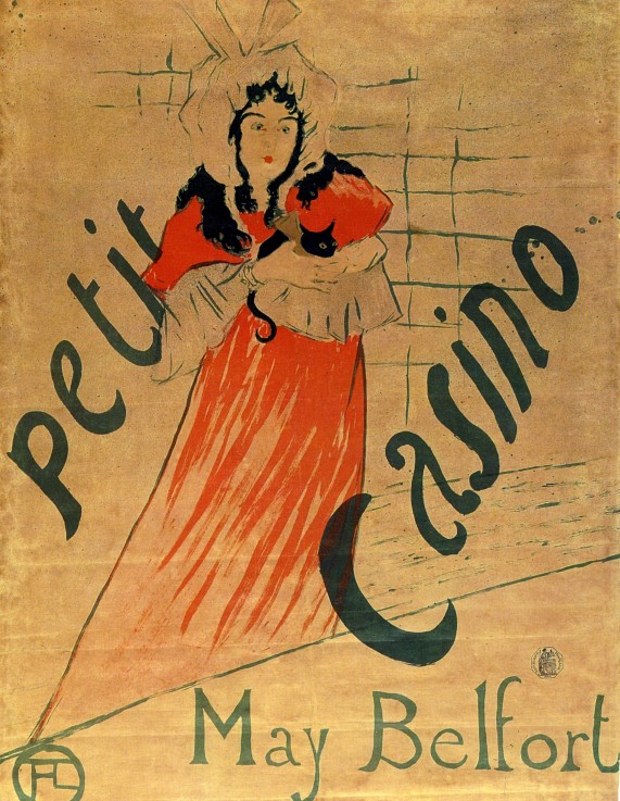 May Belfort, Petit Casino (Poster) à Henri de Toulouse-Lautrec