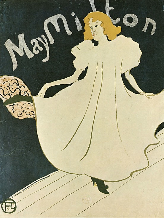 May Milton (Poster) à Henri de Toulouse-Lautrec