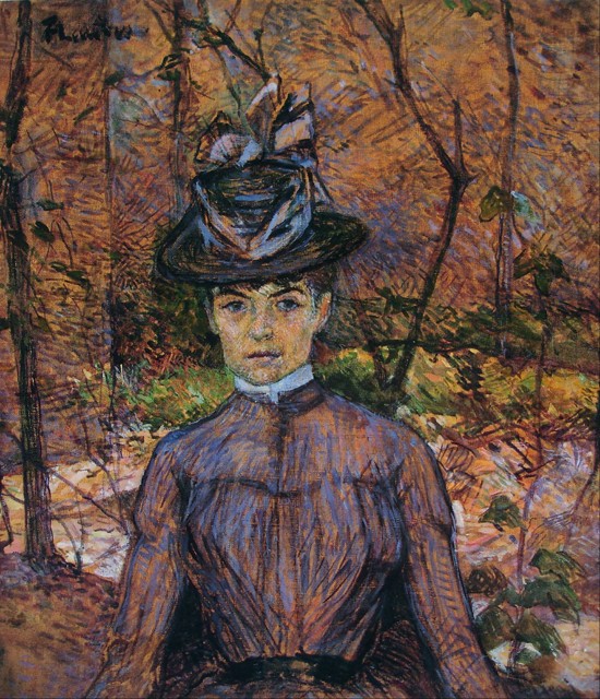 Portrait of Suzanne Valadon (1865-1938) à Henri de Toulouse-Lautrec
