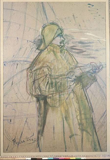 Portrait of Maurice Joyant (1864-1930) 1900 (pastel & pencil on paper) à Henri de Toulouse-Lautrec
