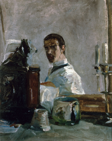 Self-portrait à Henri de Toulouse-Lautrec