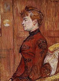 La fille du policier à Henri de Toulouse-Lautrec