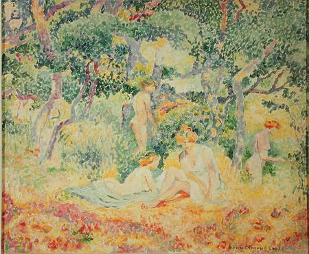 Nudes in a Wood à Henri-Edmond Cross