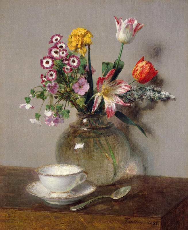 Spring Bouquet à Henri Fantin-Latour
