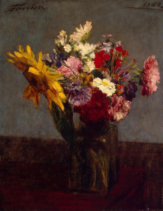 Flowers à Henri Fantin-Latour