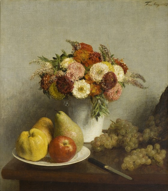 Flowers and Fruit à Henri Fantin-Latour
