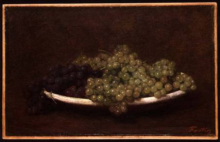 Still Life of Grapes à Henri Fantin-Latour