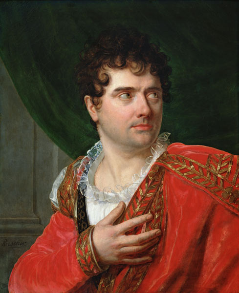 Portrait of Francois Joseph Talma (1763-1826) à Henri Francois Riesener