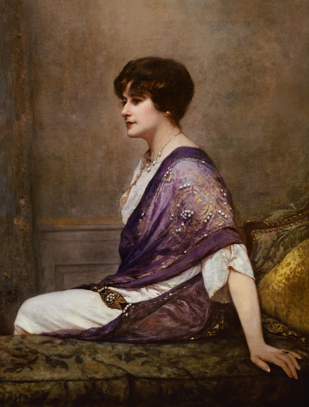 Portrait of the Couturier Madame Paquin (1869-1936) à Henri Gervex