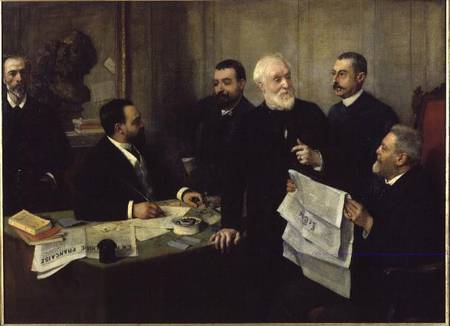 The Board of Directors of 'La Republique Francaise' à Henri Gervex