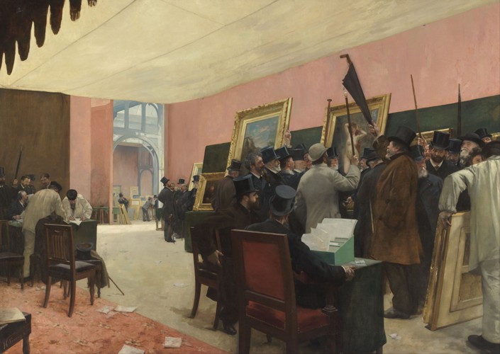 A Session of the Painting Jury à Henri Gervex