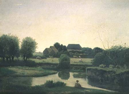 The Pond à Henri Harpignies