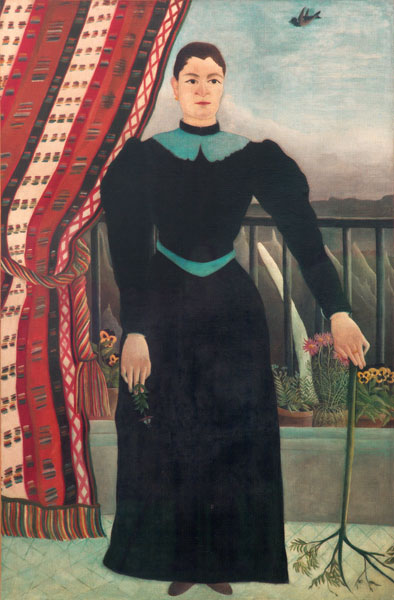 Portrait of a woman à Henri Julien-Félix Rousseau