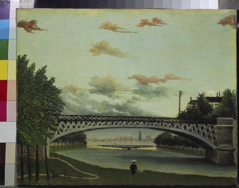 Le pont des Charenton à Henri Julien-Félix Rousseau