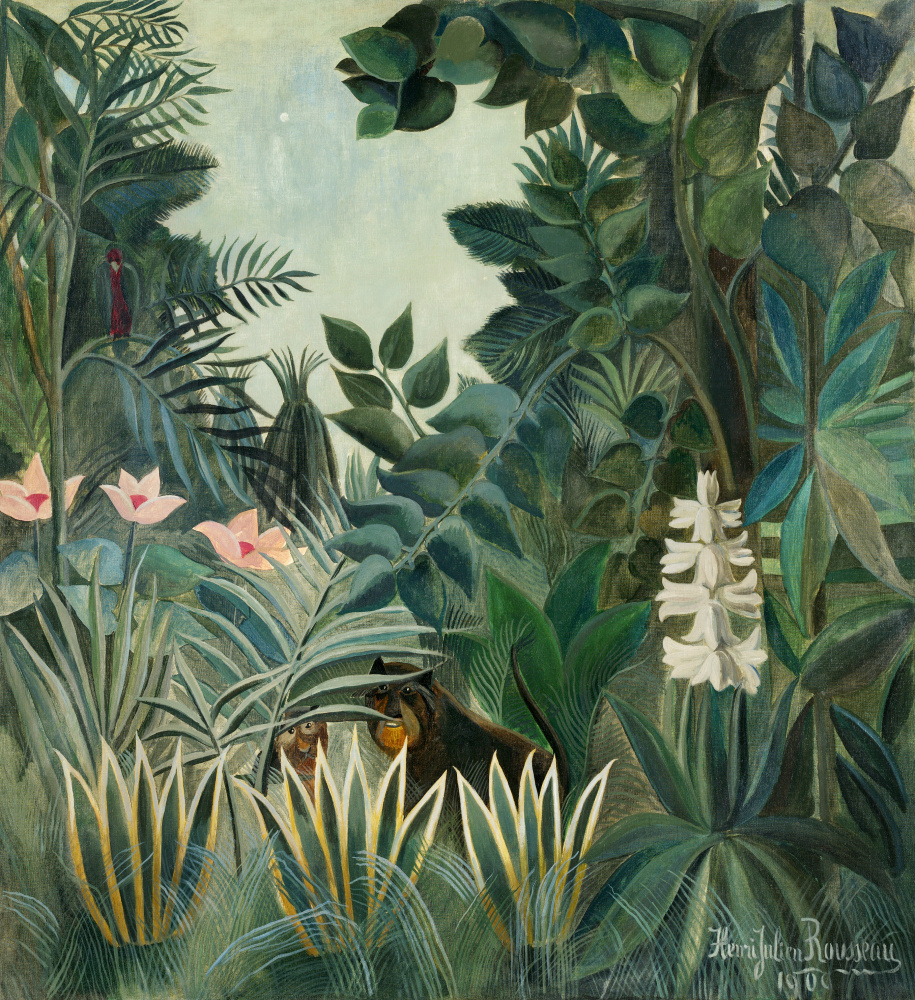 The Equatorial Jungle à Henri Julien-Félix Rousseau