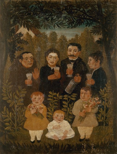 H. Rousseau/ United Family / 1896 à Henri Julien-Félix Rousseau