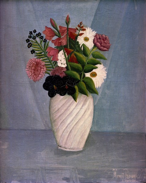 H.Rousseau, Bouquet of Flowers à Henri Julien-Félix Rousseau