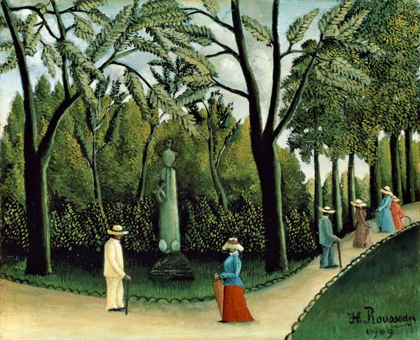 Les jardins de cascade à Henri Julien-Félix Rousseau