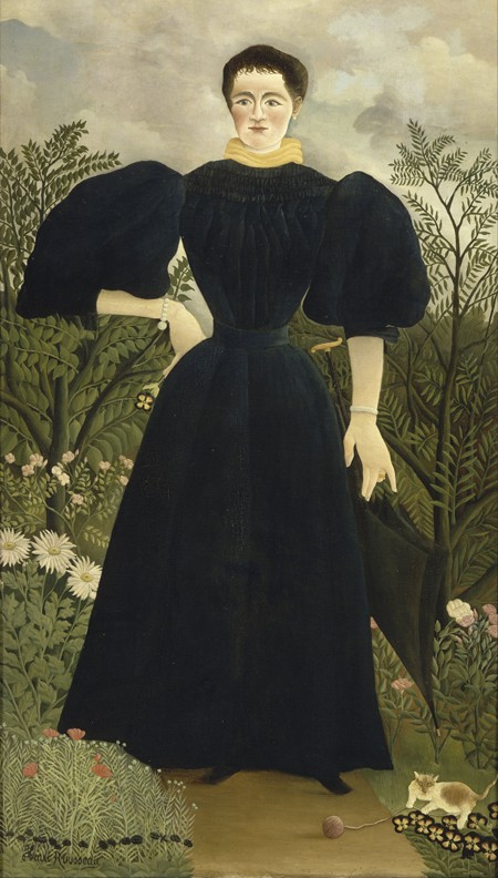 Portrait of Madame M. à Henri Julien-Félix Rousseau