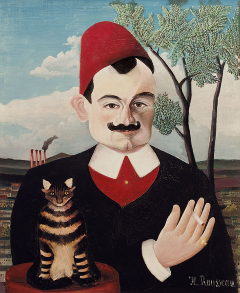 The writer Pierre Loti à Henri Julien-Félix Rousseau