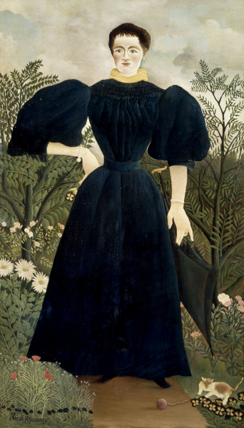 Rousseau,H./ Portrait de femme/ 1895-97 à Henri Julien-Félix Rousseau