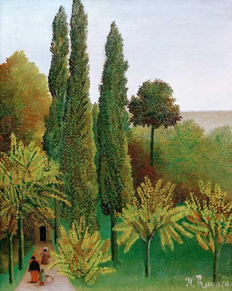 H.Rousseau, Walking in t.Parc Buttes-Ch.