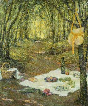 Picknick im Wald (Le Gouter sous Bois, Gerberoy)