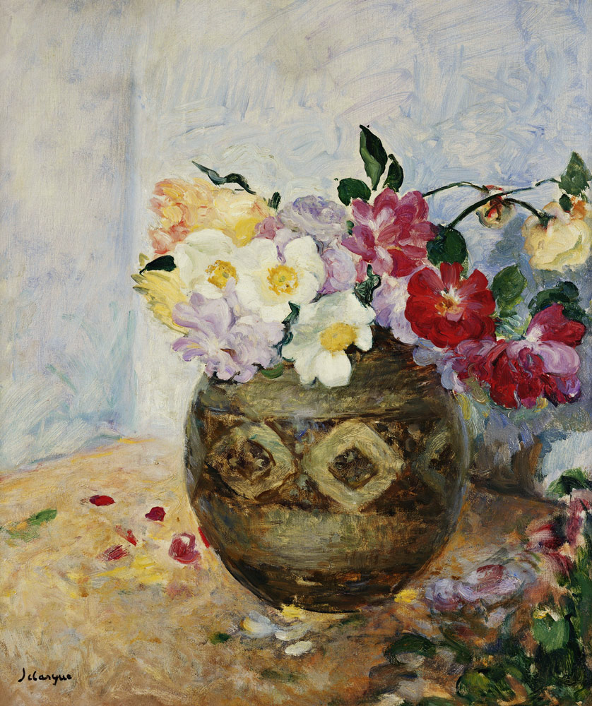 Vase mit Blumen. à Henri Lebasque