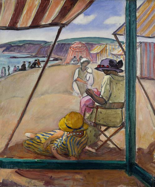 Saint-Gildas Point, 1922 (oil on canvas) à Henri Lebasque