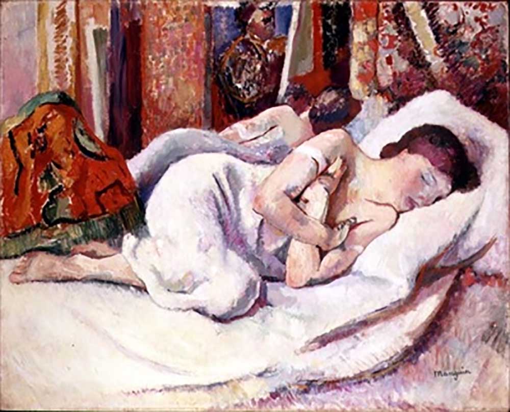 Sleeping Woman à Henri Manguin