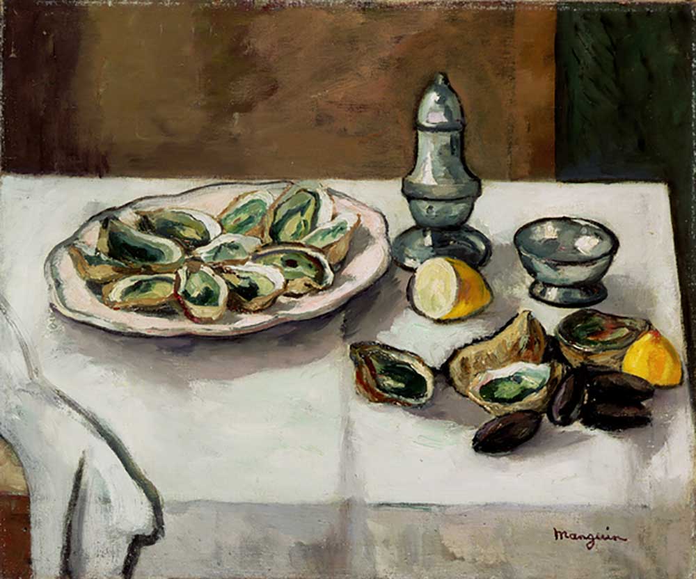 Still Life with Oysters, 1908 à Henri Manguin