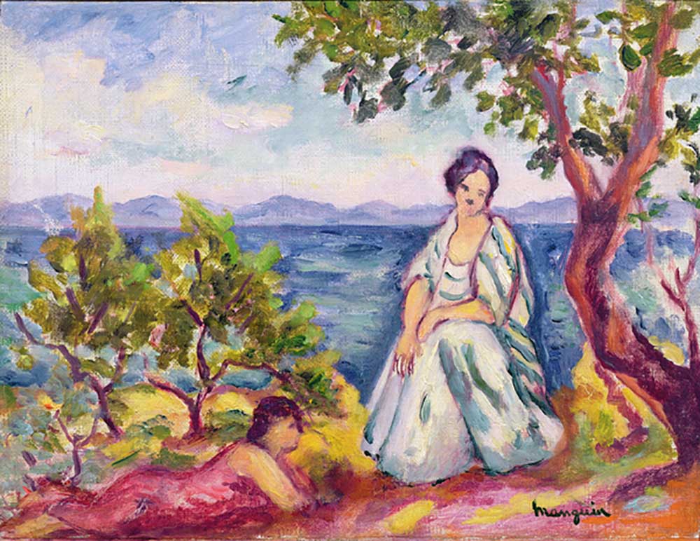 Two Figures Beside the Water, 1908 à Henri Manguin