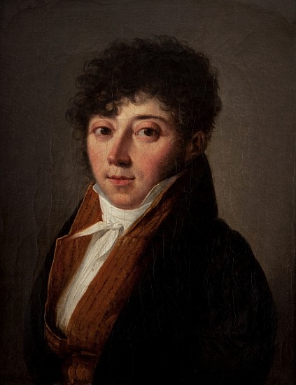 Portrait of Louis Leopold Boilly (1761-1845) à Henri Nicolas van Gorp
