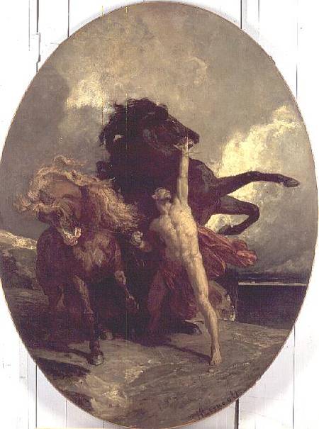 Automedon with the Horses of Achilles à Henri Regnault
