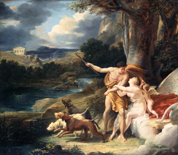 Venus und Adonis à Henri Regnault