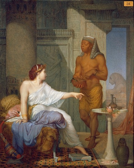 Cleopatra and her Slave à Henri Blaise Francois Dejussieu